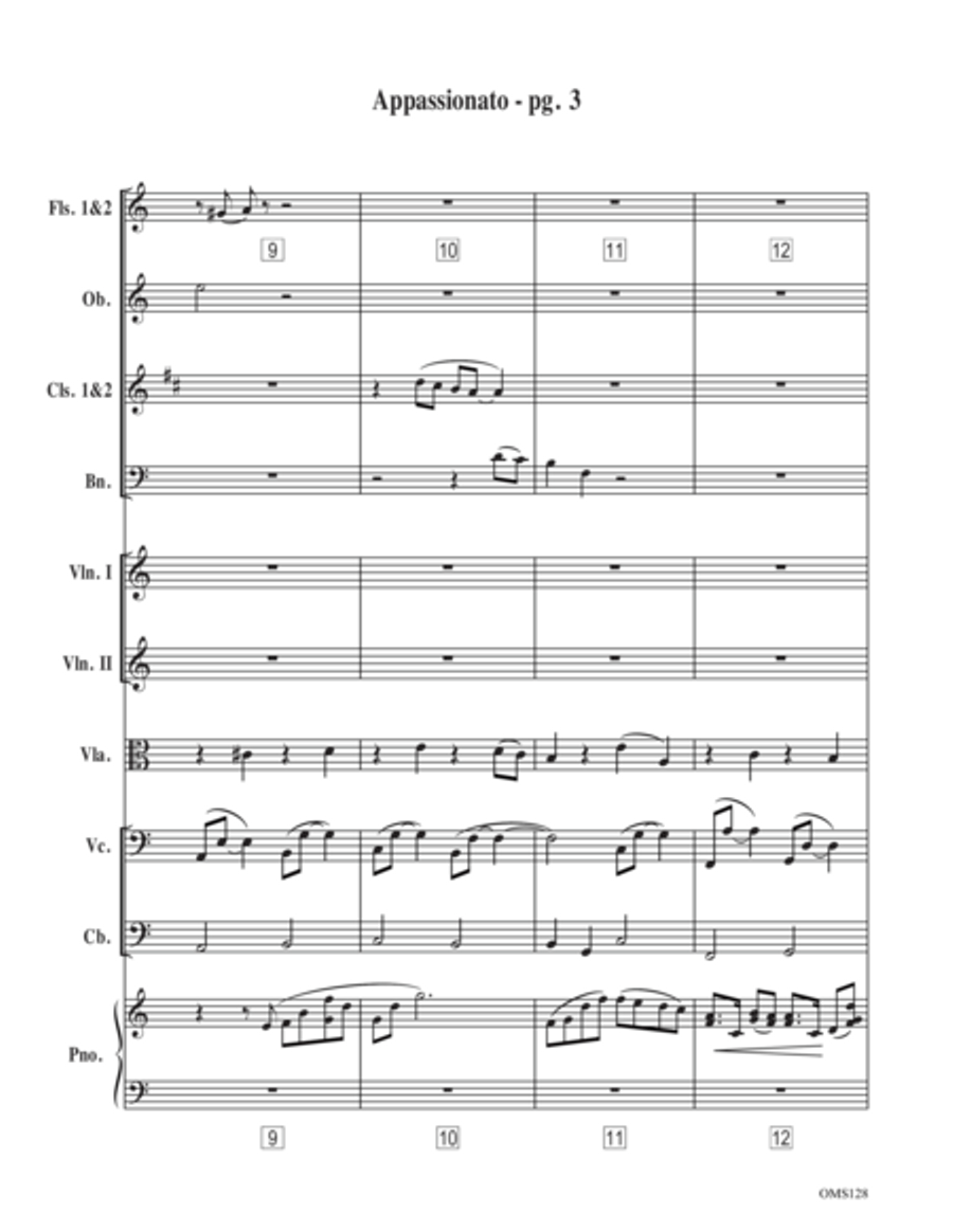 Appassionato Chamber Orchestra scores gallery preview page 4