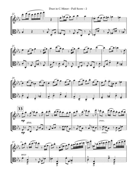 Duet in C Minor for Flute and Viola image number null
