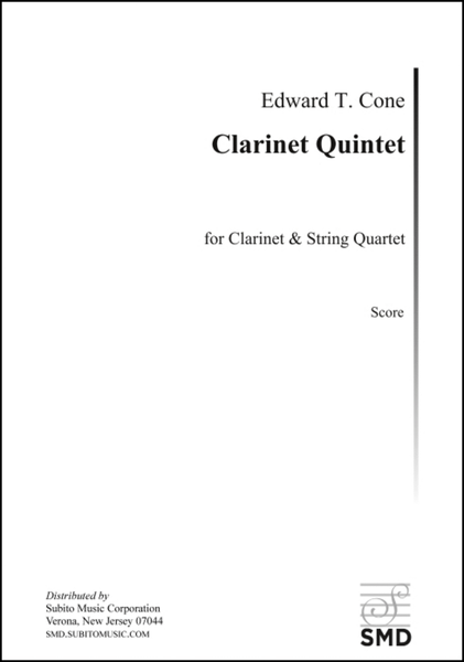 Clarinet Quintet (score)