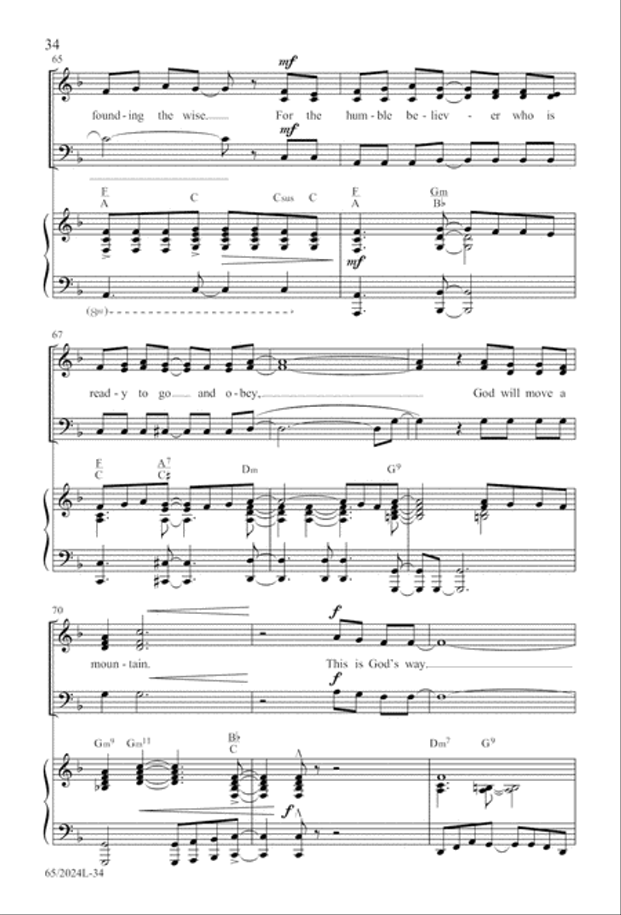 Child of Hope Child of Hope 3-Part scores gallery preview page 35