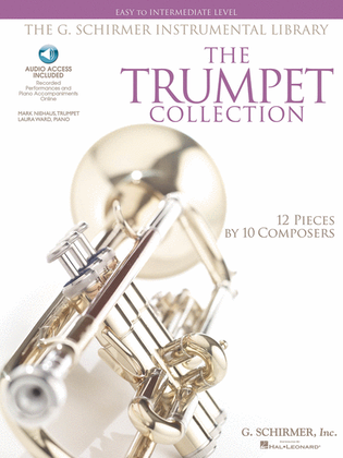 Book cover for The G. Schirmer Instrumental Library: The Trumpet Collection