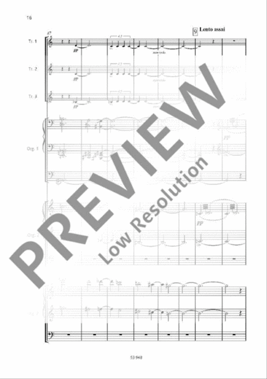Dies irae Trumpet Trio scores gallery preview page 11
