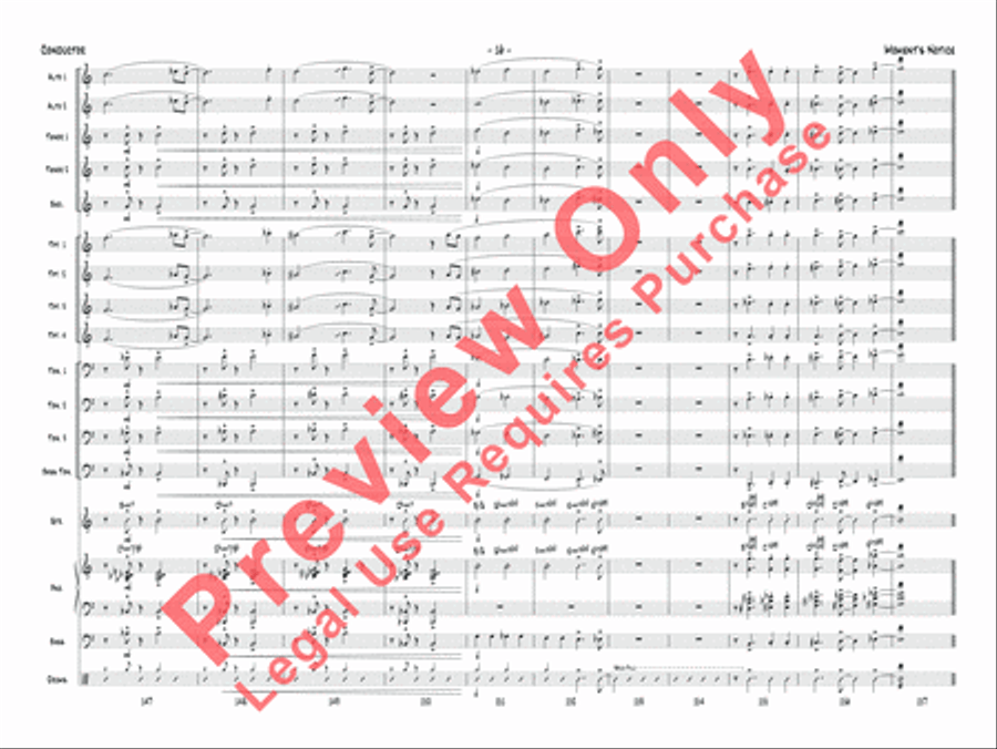 Moment's Notice Jazz Ensemble scores gallery preview page 19