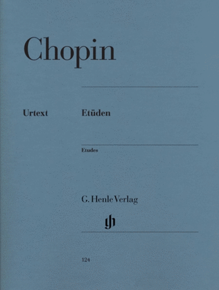 Book cover for Chopin - Etudes Complete Piano Op 10 Op 25