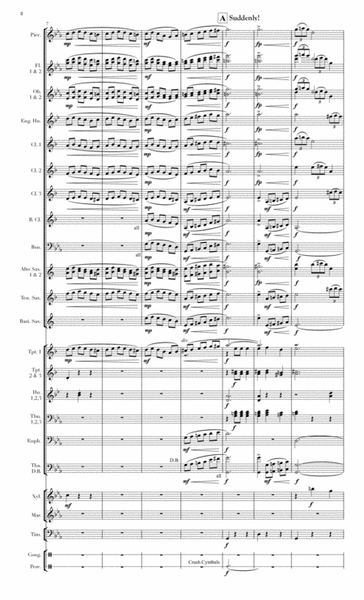 Dancing Devil for Wind Band (Score) image number null