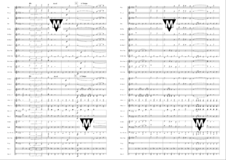 Graf Zeppelin Concert Band scores gallery preview page 11