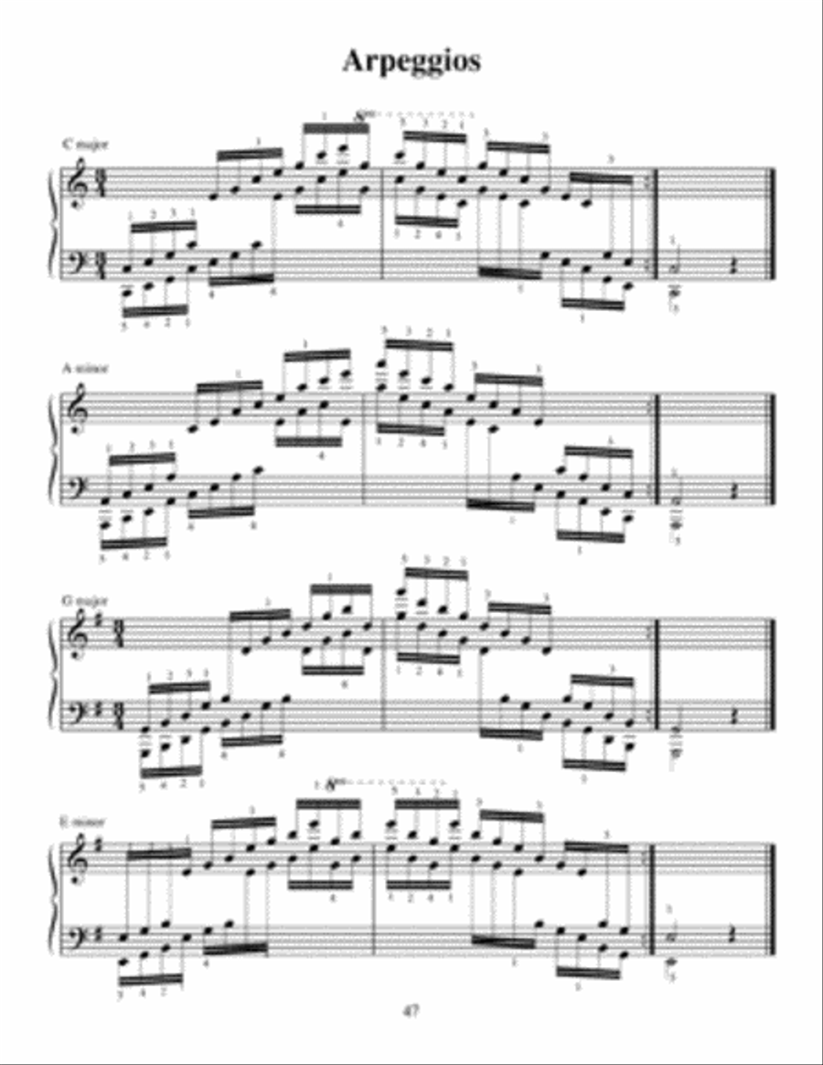 Piano Scales Made Easy Piano Method scores gallery preview page 3