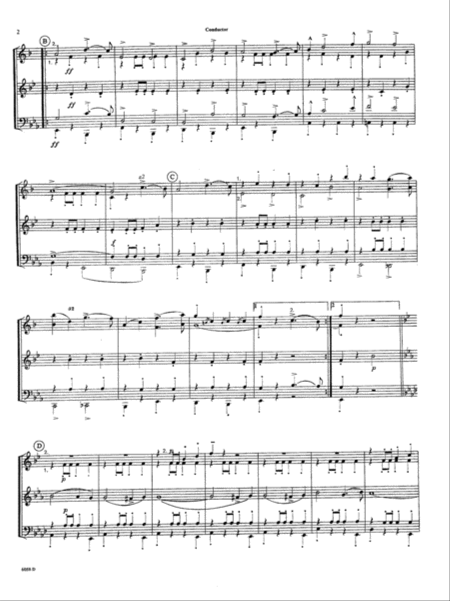 Stars And Stripes Forever Horn scores gallery preview page 3