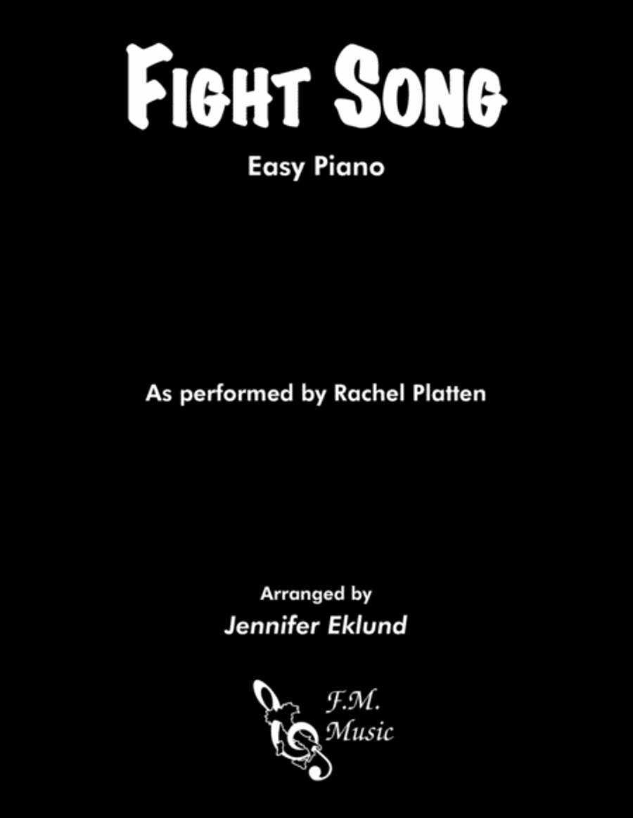 Fight Song (Easy Piano) image number null