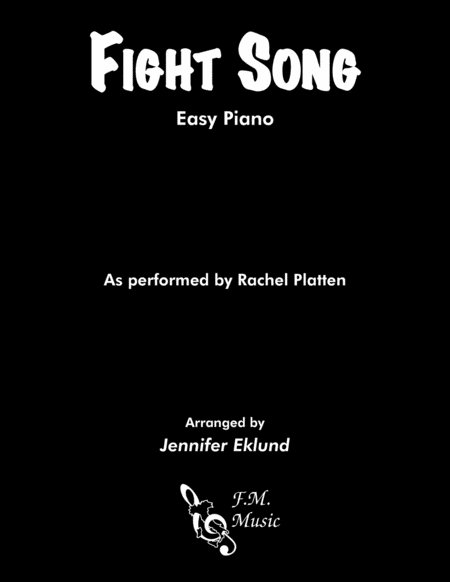 Fight Song (Easy Piano)