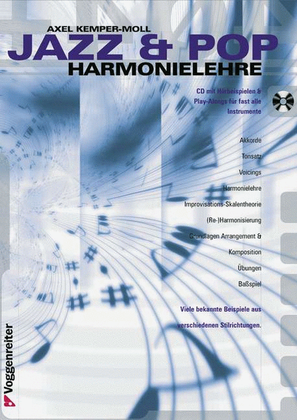 Book cover for Jazz & Pop Harmonielehre (CD)