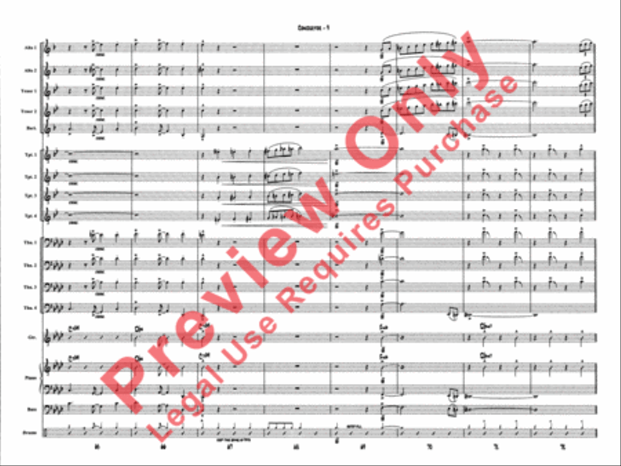 Caravan Caravan Jazz Ensemble scores gallery preview page 11