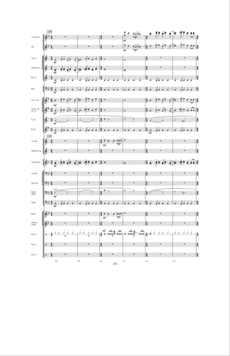 Force Majeure Concert Band scores gallery preview page 23