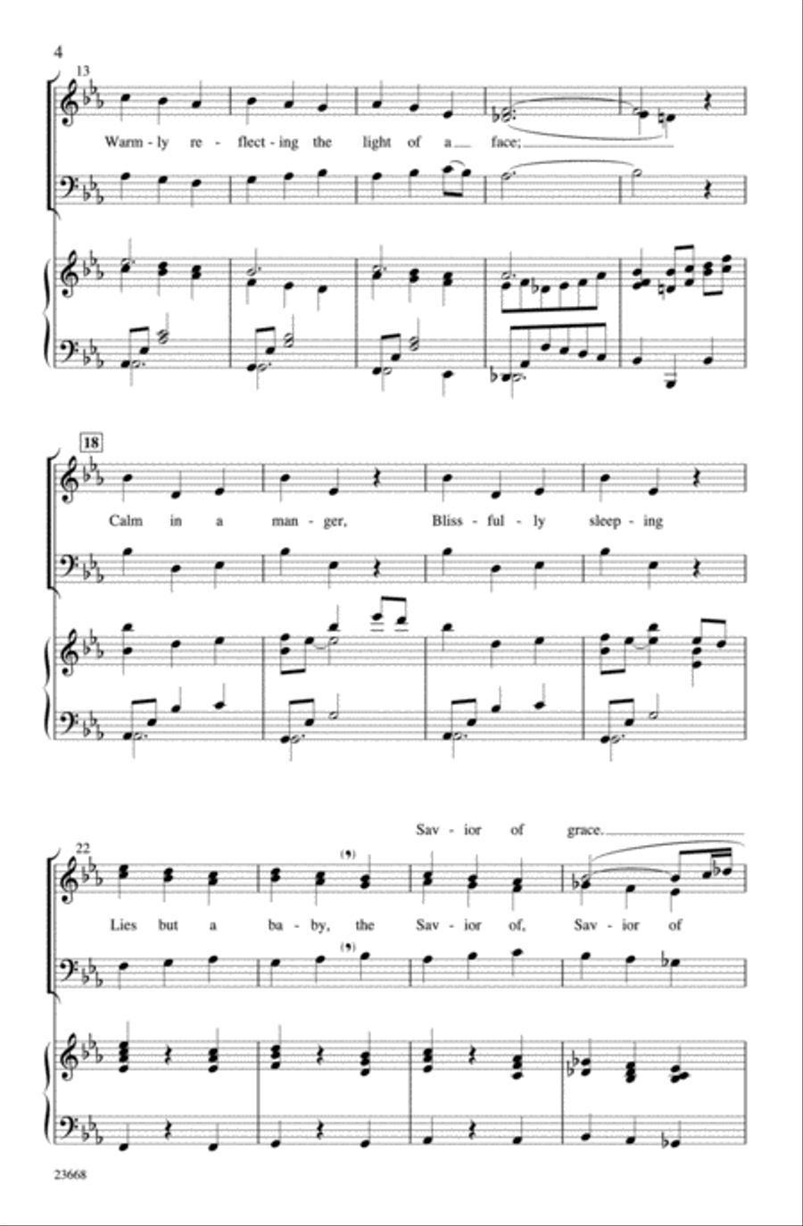Still of the Evening 3-Part scores gallery preview page 3