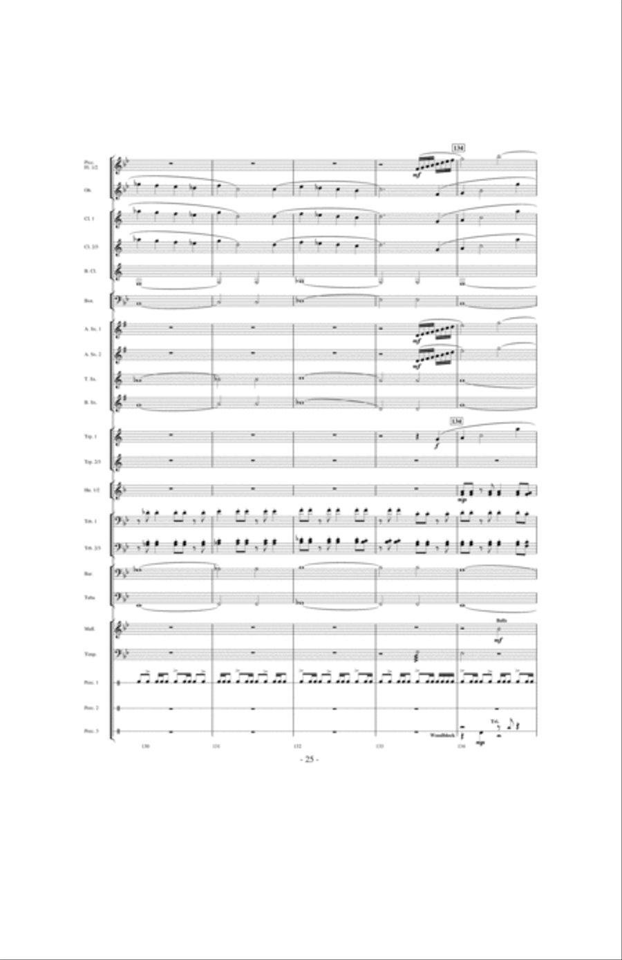 Beyond the Higher Skies Concert Band scores gallery preview page 24