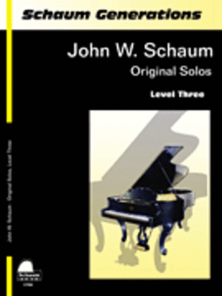 Book cover for Generations: John W. Schaum Original Solos