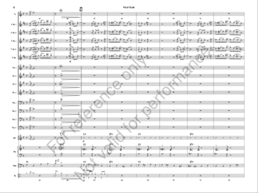 Finley Blues Finley Blues Jazz Ensemble scores gallery preview page 11