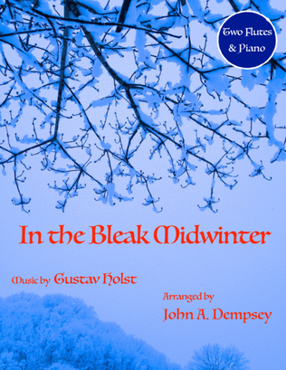 Book cover for In the Bleak Midwinter (Trio for Two Flutes and Piano)