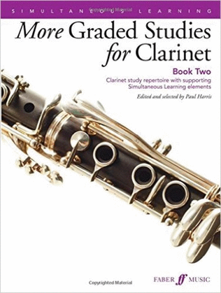 Book cover for More Graded Studies Clarinet Book 2