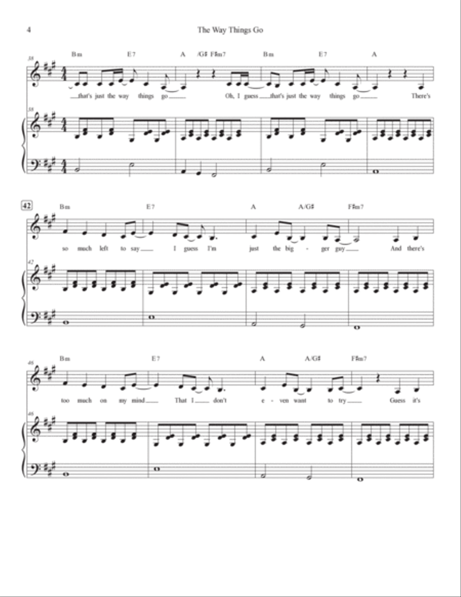The Way Things Go Voice scores gallery preview page 4
