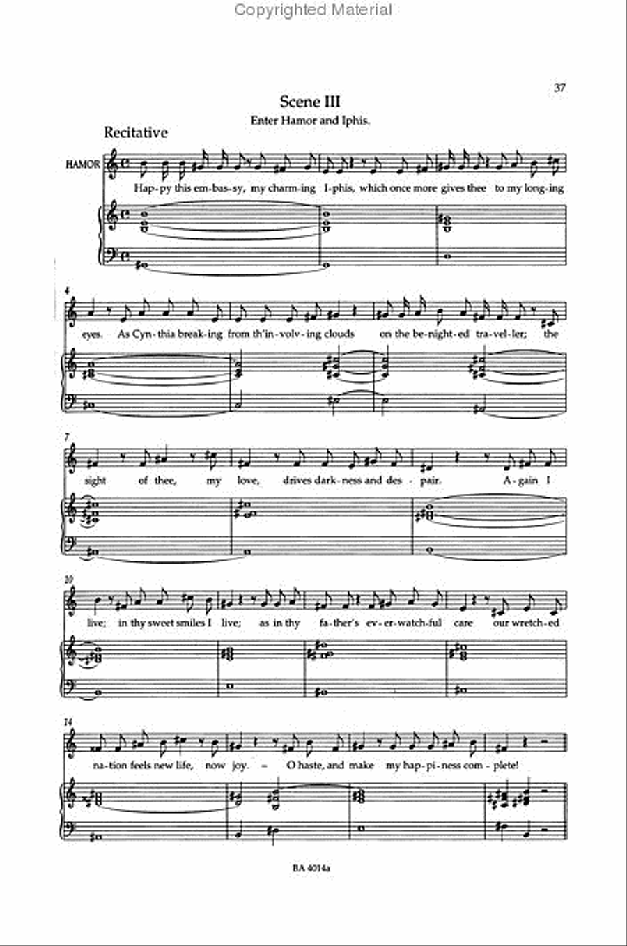 Jephtha, HWV 70 SSATB scores gallery preview page 3