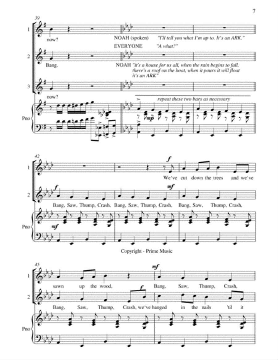 Musical Pie (Choral Score) image number null