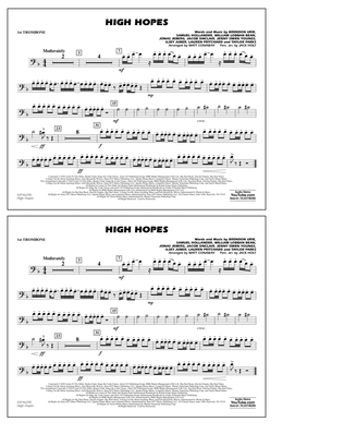 High Hopes (arr. Matt Conaway) - 1st Trombone