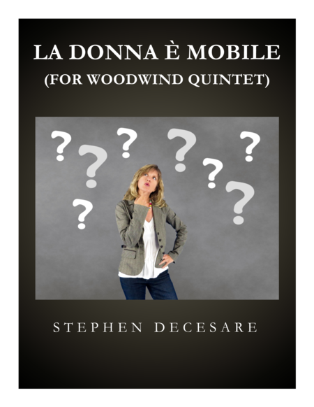 La Donna È Mobile (for Woodwind Quintet and Piano) image number null