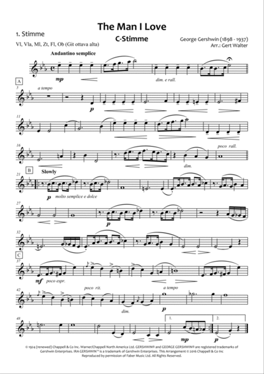 The Man I Love School and Community scores gallery preview page 4