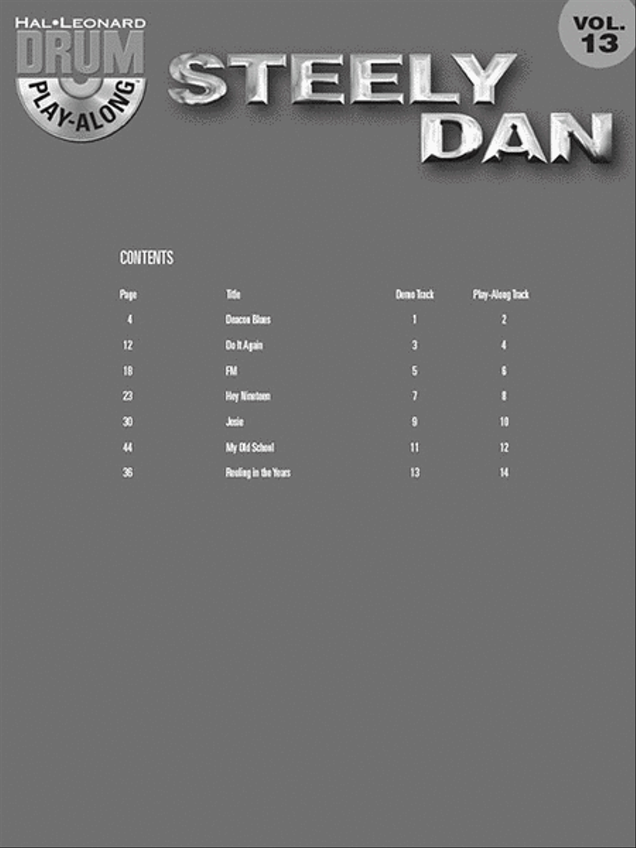 13. Steely Dan 13. Steely Dan Drums scores gallery preview page 2