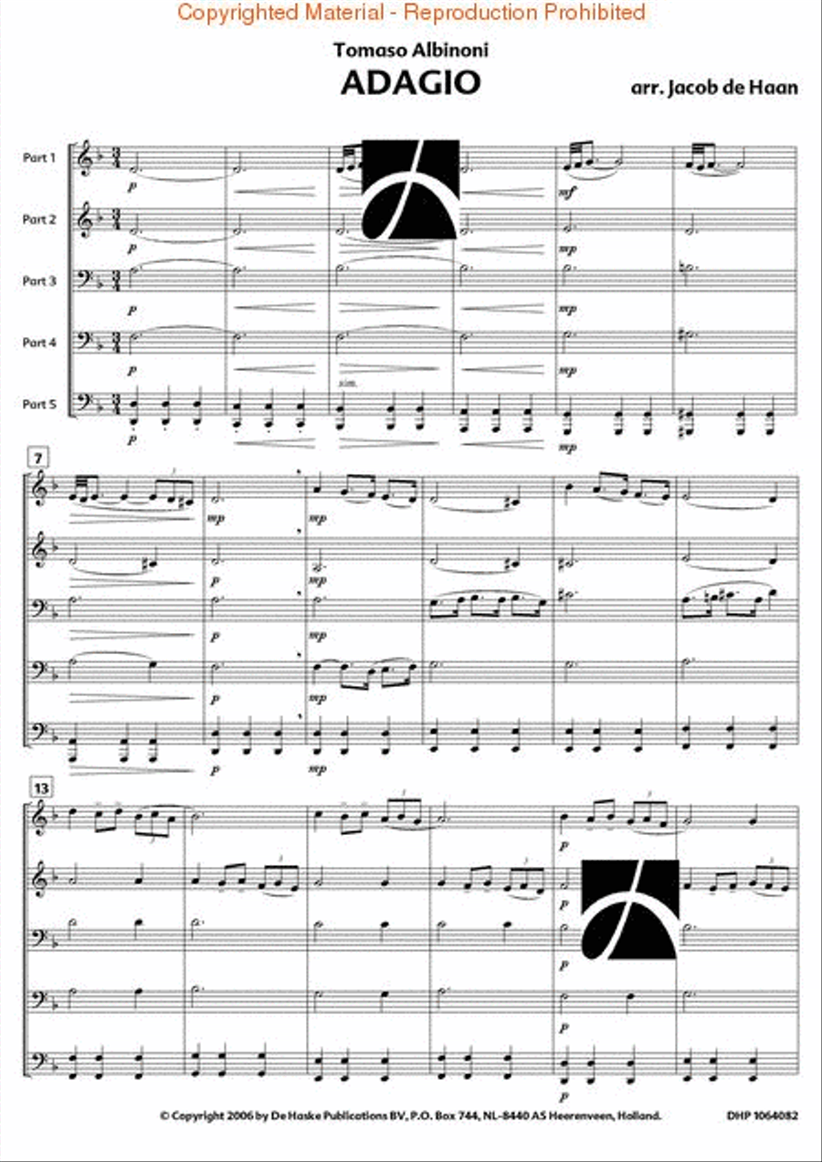 Adagio Concert Band scores gallery preview page 2