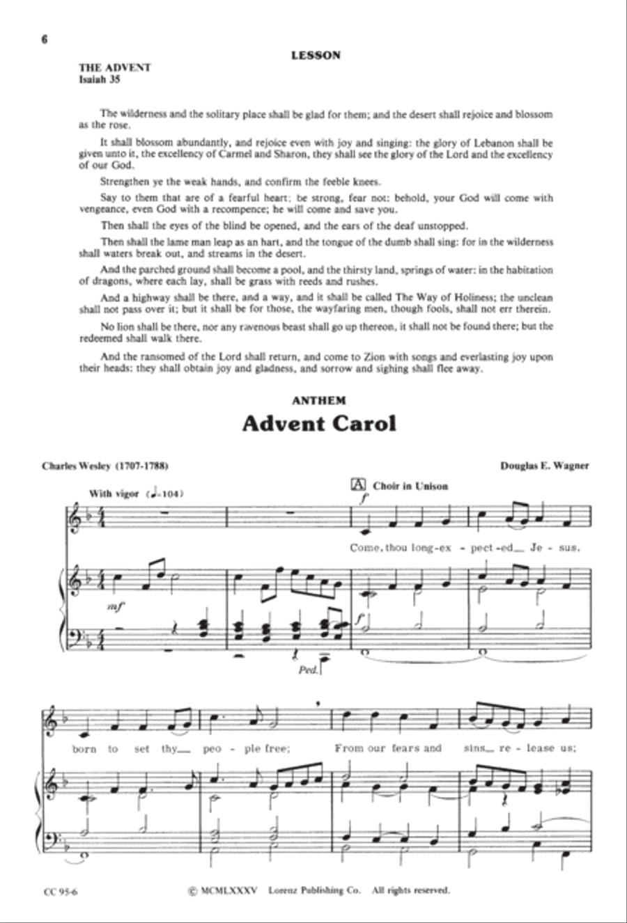 The Celebration 4-Part scores gallery preview page 6
