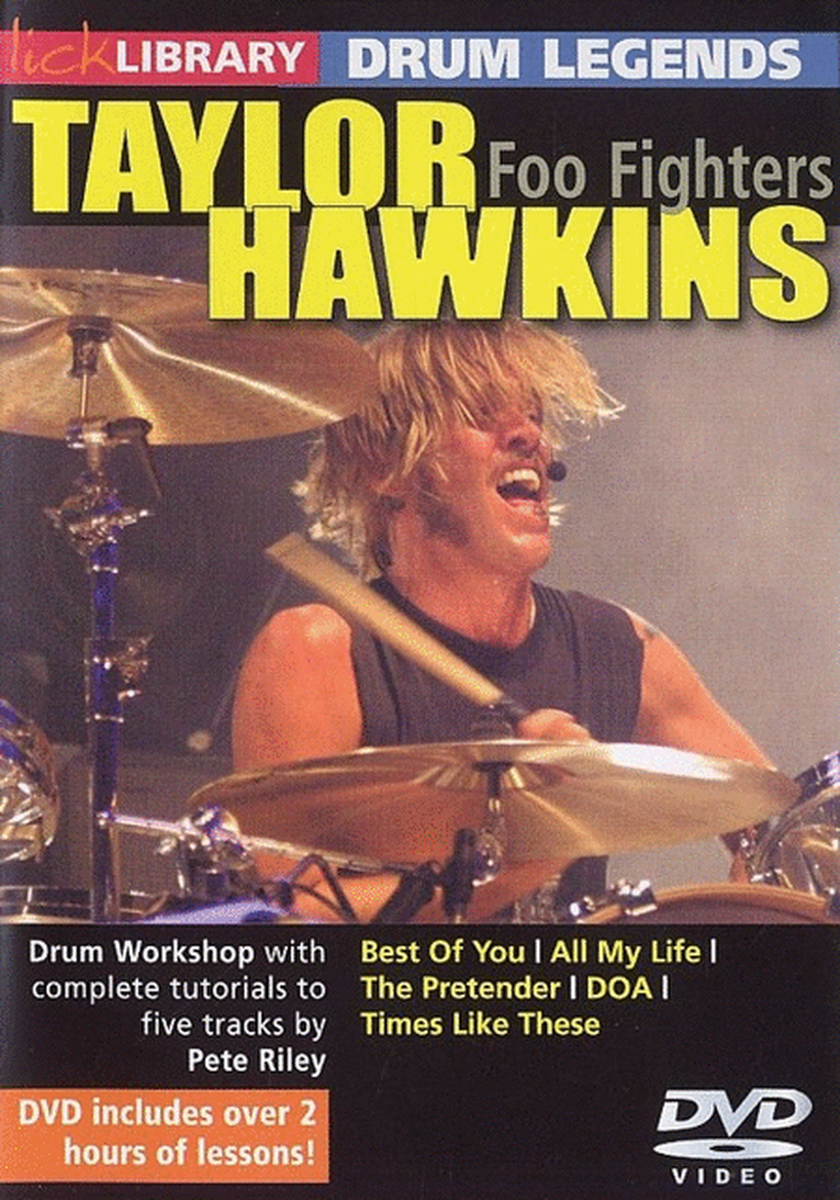 Drum Legends Taylor Hawkins (Foo Fighters) Dvd