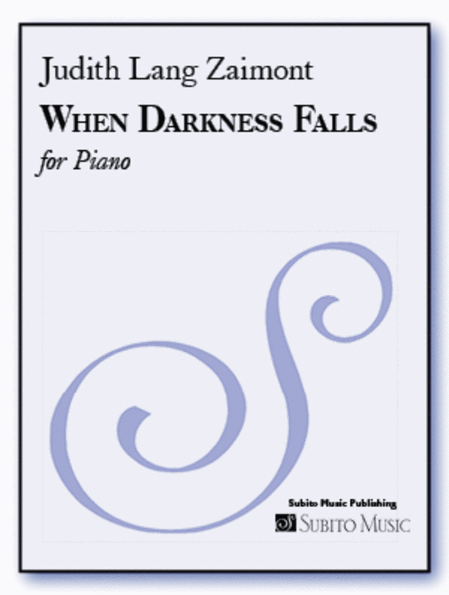 When Darkness Falls Harpsichord scores gallery preview page 1