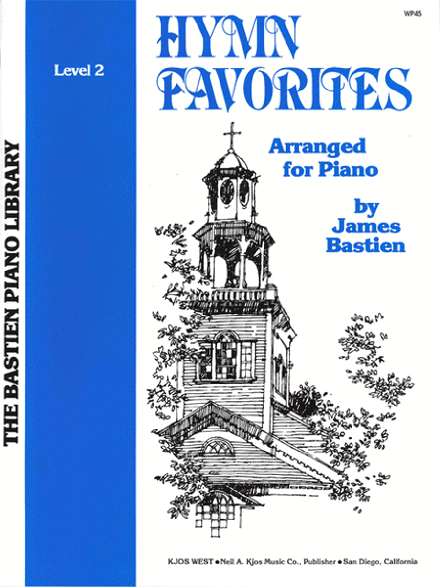 Book cover for Hymn Favorites, Level 2