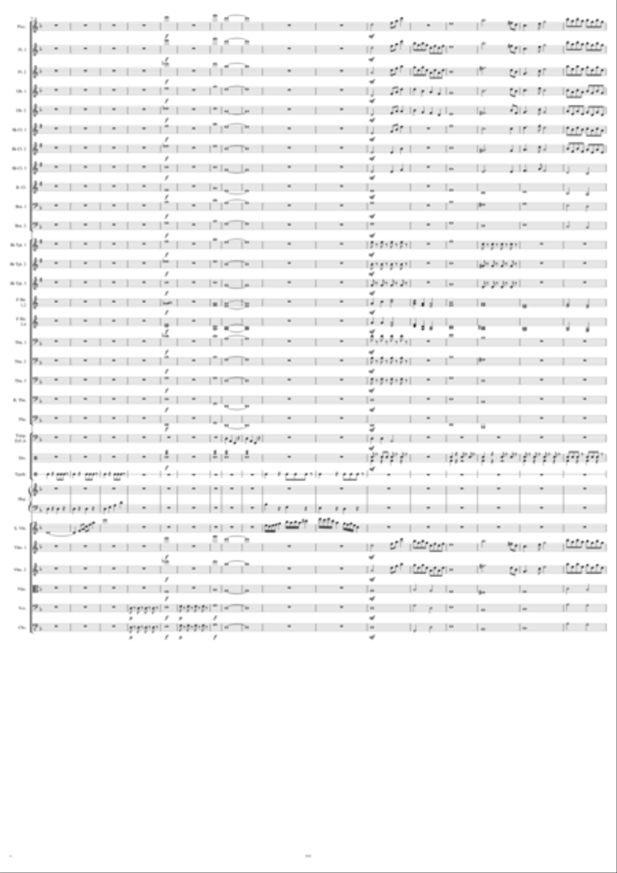The Harvest Moon (Extended Version) Full Orchestra scores gallery preview page 6