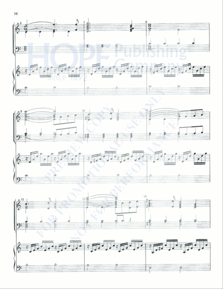 Key Rings Handbell Choir scores gallery preview page 19