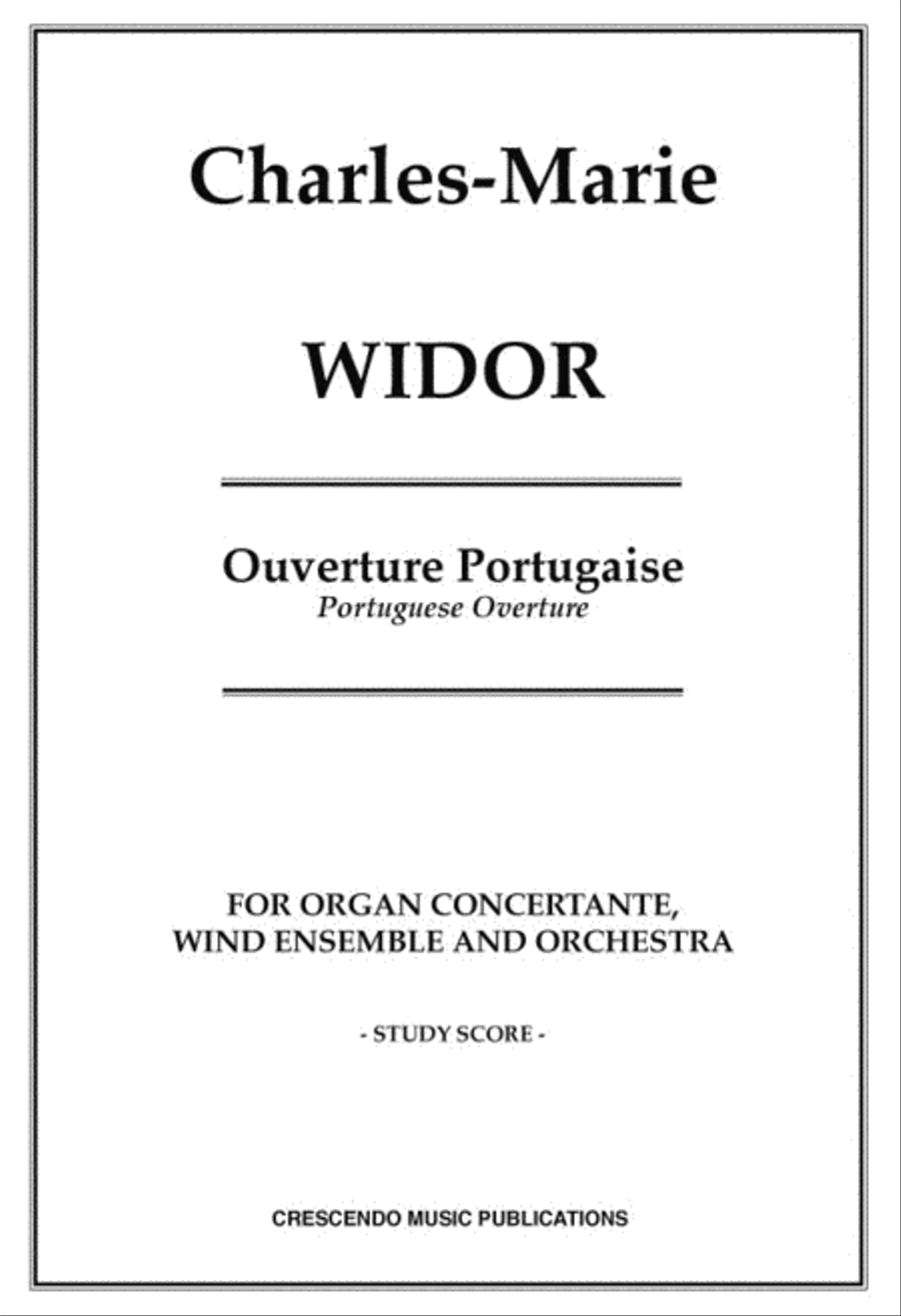 Ouverture portugaise Orchestra scores gallery preview page 1