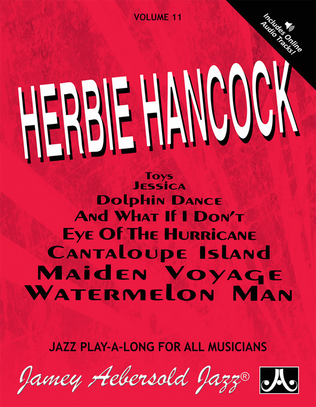 Book cover for Volume 11 - Herbie Hancock