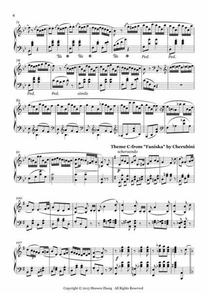 24-Key Variations on 3 Themes by Monterverdi, Schubert and Cherubini