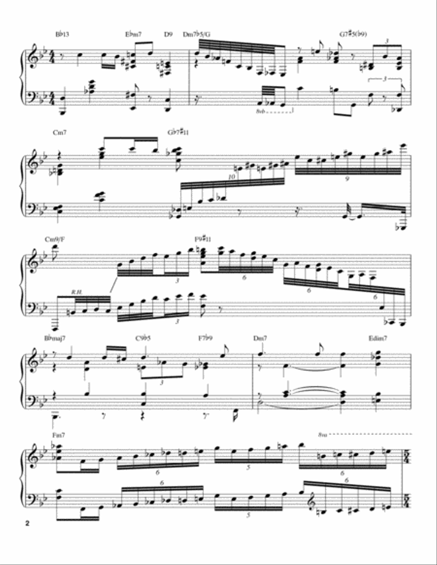 Who Can I Turn To (When Nobody Needs Me) Piano scores gallery preview page 2