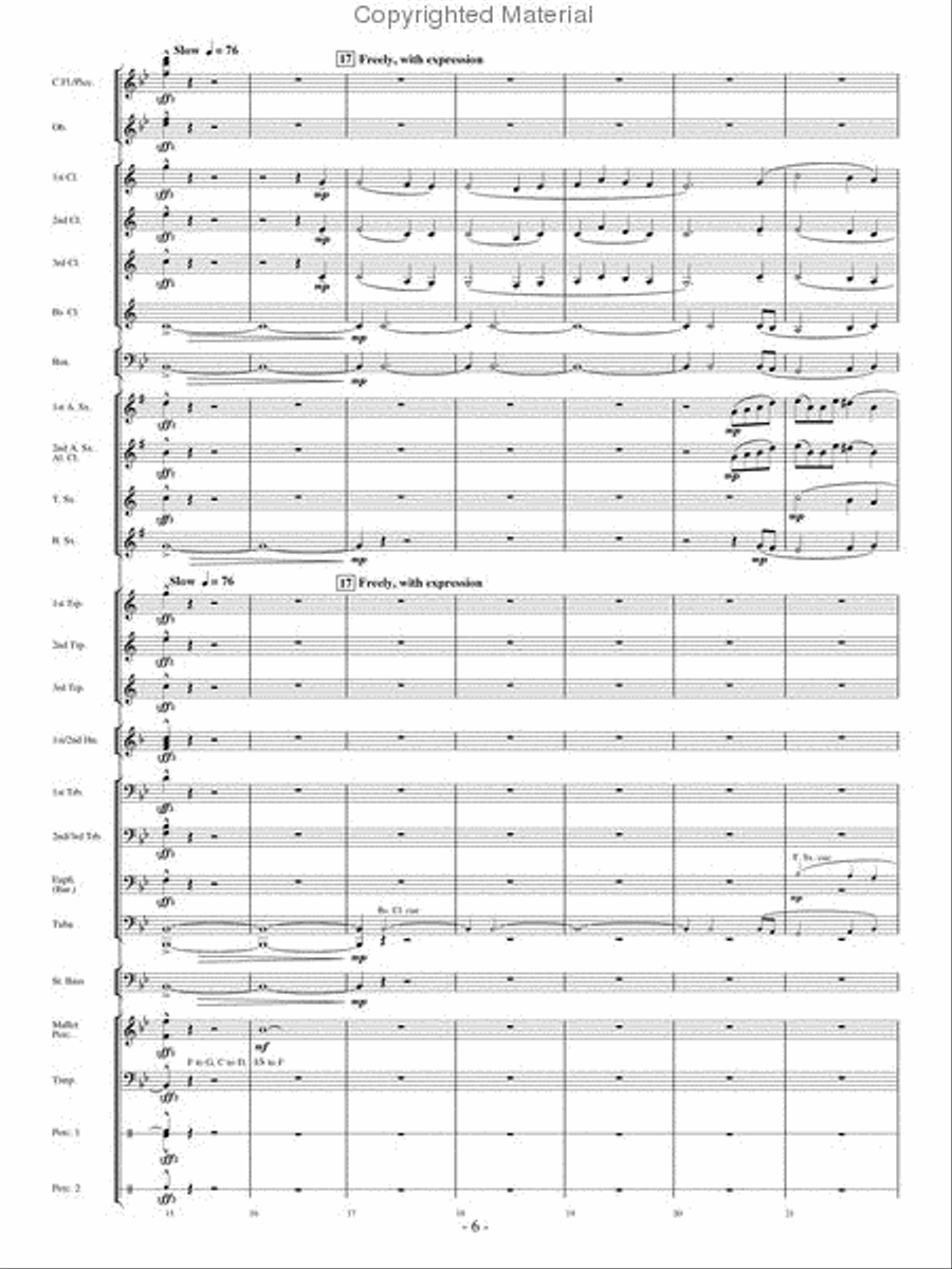 Flight of Valor Concert Band scores gallery preview page 5