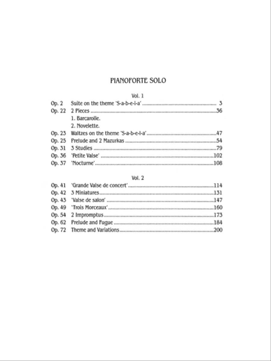 Complete Works, Volume 2 Piano Solo scores gallery preview page 3