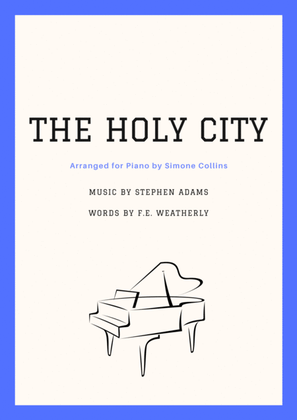 Book cover for The Holy City (Intermediate Piano with Lyrics)