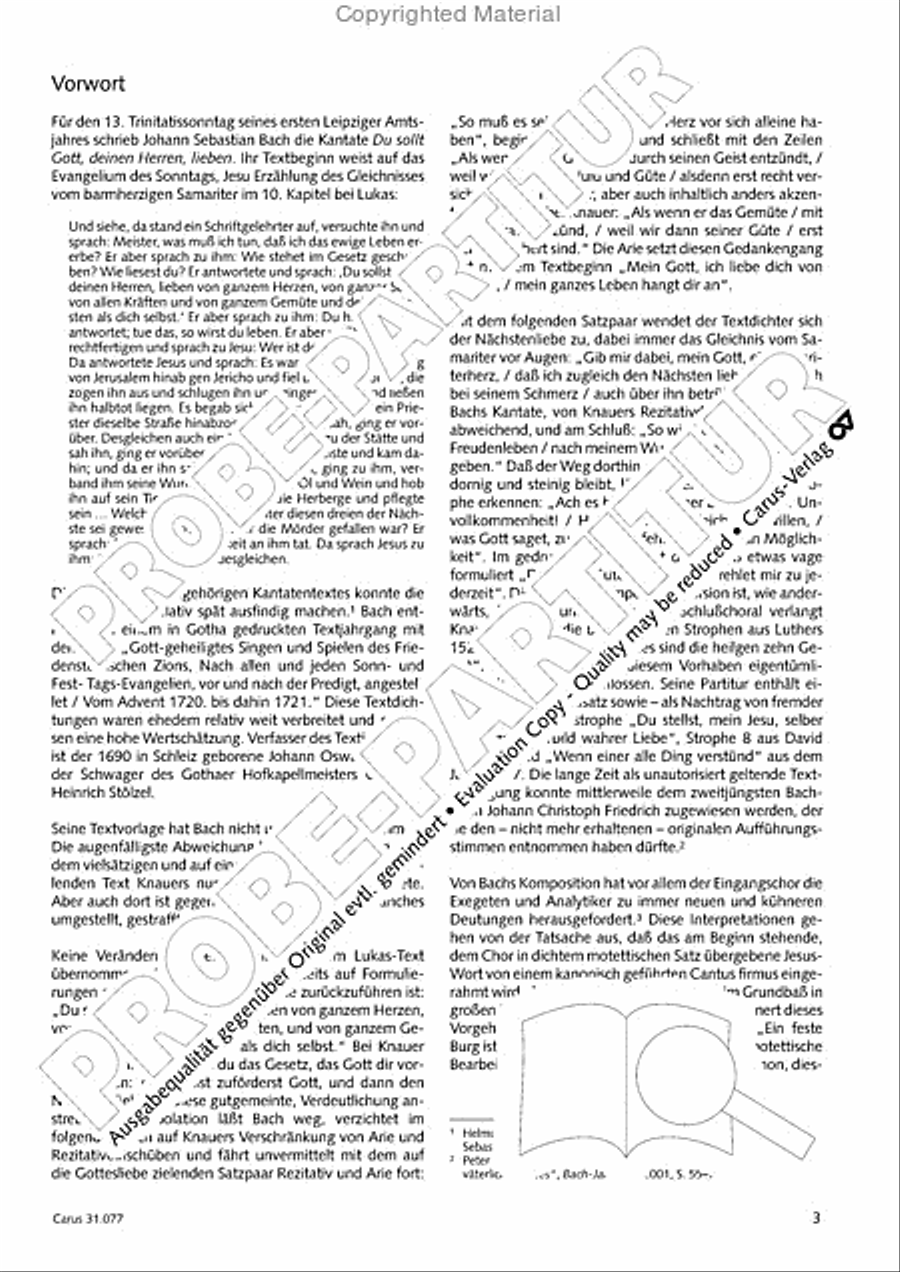 The Lord your God you shall now be loving (Du sollt Gott, deinen Herren, lieben) 4-Part scores gallery preview page 4