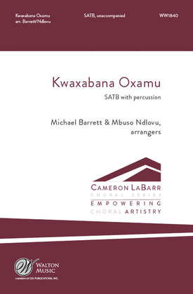 Book cover for Kwaxabana Oxamu (SATB)