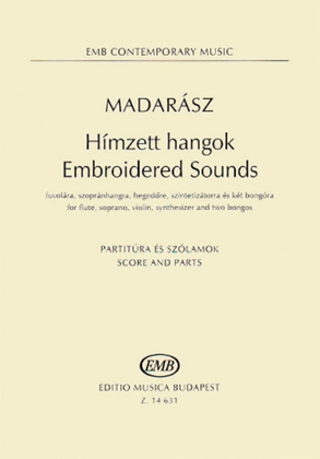 Embroidered Sounds For Flute, Soprano, Violin, Synthesizer And Two Bongos Sc/pts