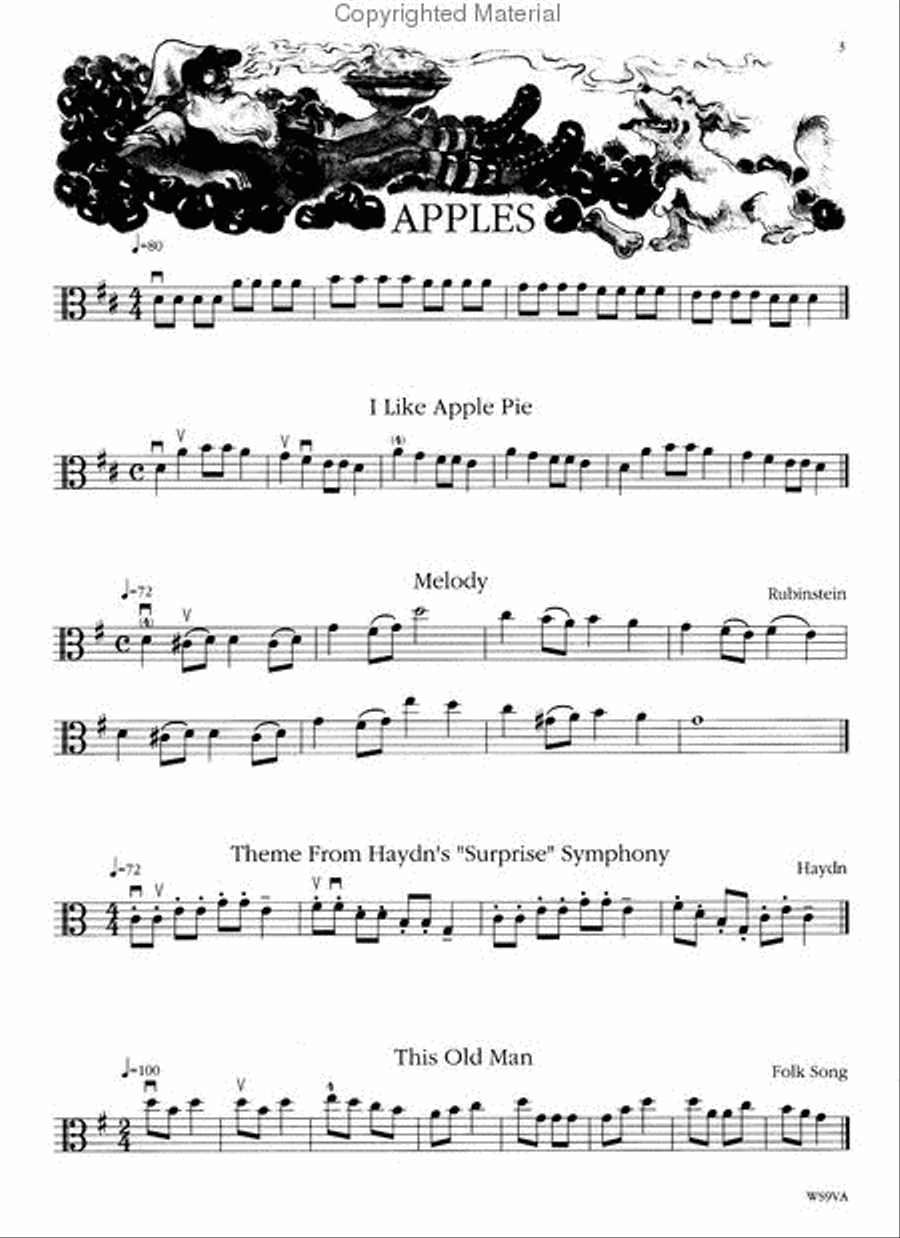 String Rhythms - Viola Chamber Orchestra scores gallery preview page 2