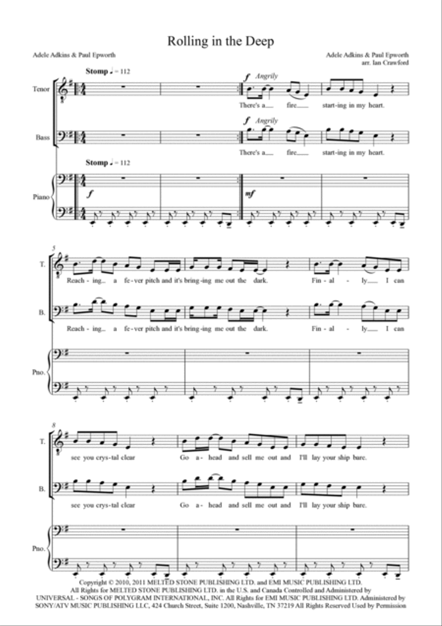 Rolling In The Deep TB scores gallery preview page 2