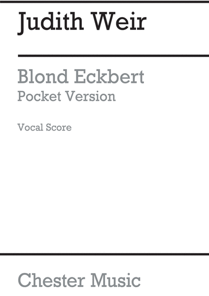 Blond Eckbert - Pocket Version